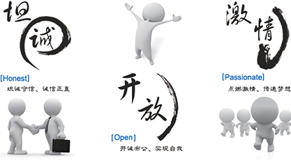 坦誠(chéng)、開(kāi)放、激情